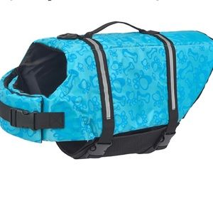 Doglay Dog Life Jacket Reflective Blue Size S 8-15lbs